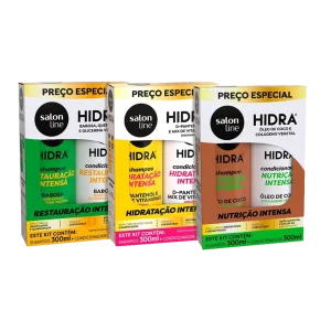 Kit Salon Line Shampoo 300ml + condicionador 300ml