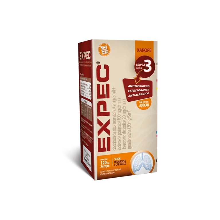 Expec xarope 100ml – Drogaria Band Farma